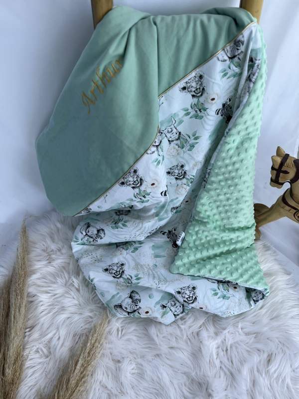 Couverture Bébé Personnalisée Savane - Plusieurs modèles