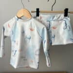 Maillot Marin 1-2 ans short + tee shirt manches longues +8,00&nbsp;&euro;