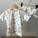 Maillot Renard 3-4 ans culotte franges + tee shirt manches courtes +13,00&nbsp;&euro;