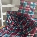 Plaid 150x150 cm Écossais