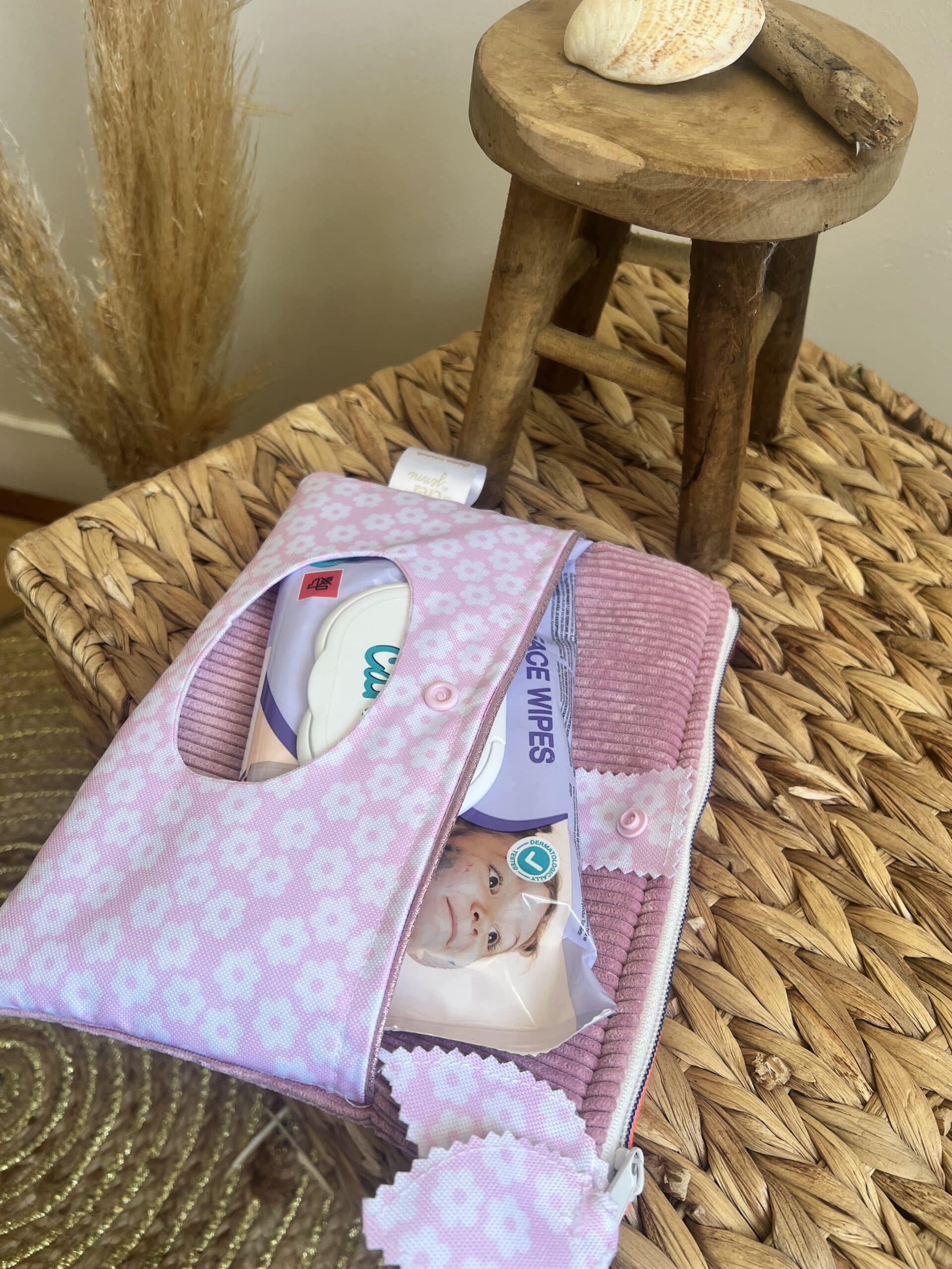 Pochette à Lingettes Bébé Personnalisée – Image 3