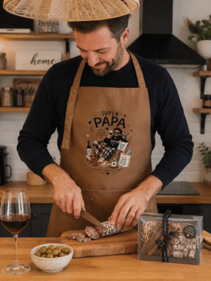 Collection Fête des Pères : cadeaux artisanaux, personnalisés et idées originales pour papa. Coffrets, accessoires et créations faites main en édition limitée par Les Créa de Jenni.