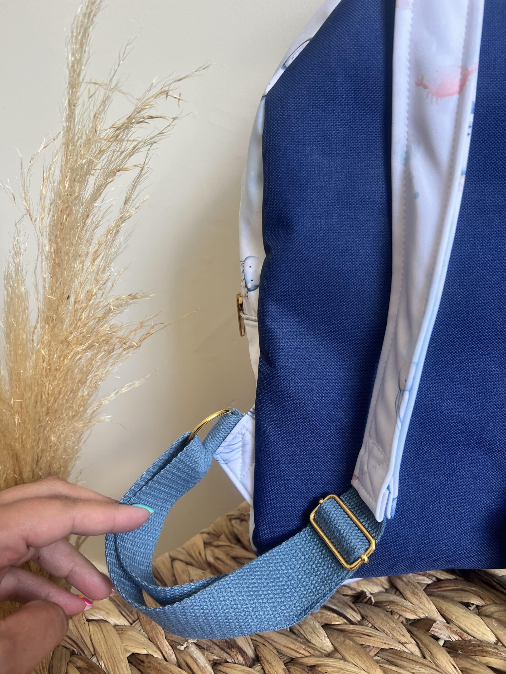 Sac à dos personnalisé enfant, ado et adulte – Modèle zippé imperméable – Image 6