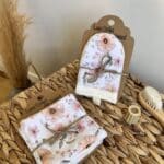 Fleurs pastels et Beige