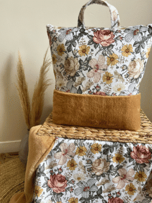 kit sieste fleurs terracotta
