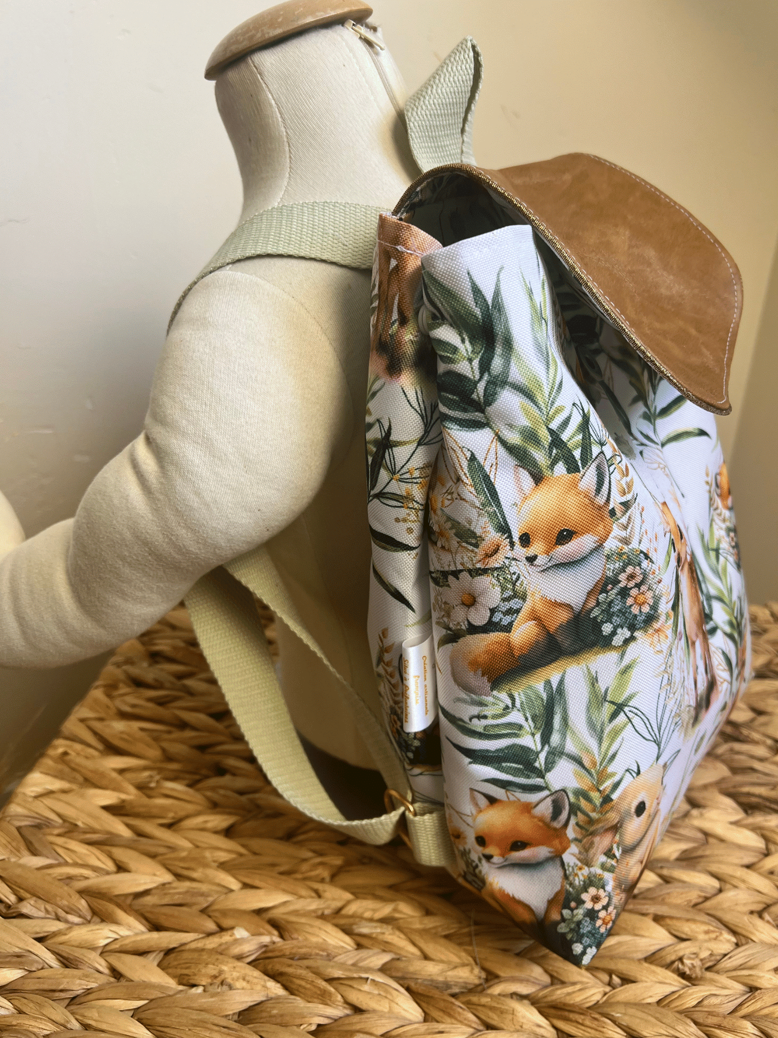 Sac à dos enfant Animaux de la Forêt personnalisé – en stock – Image 4