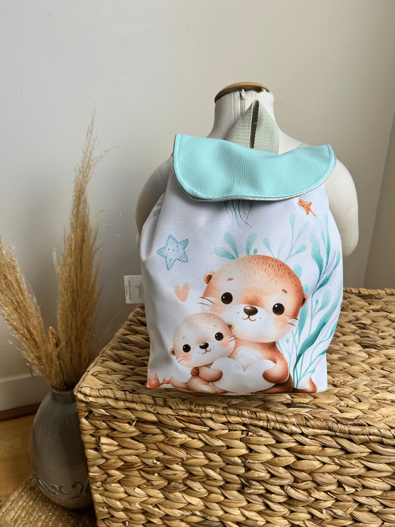 Sac à dos imperméable motif Loutre - en stock