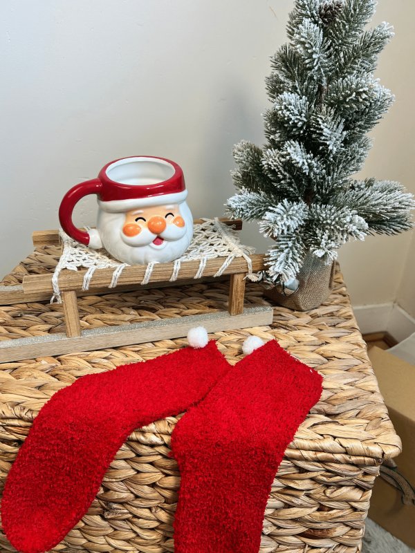 Tasse Père Noël & les chaussettes de noël – Image 2