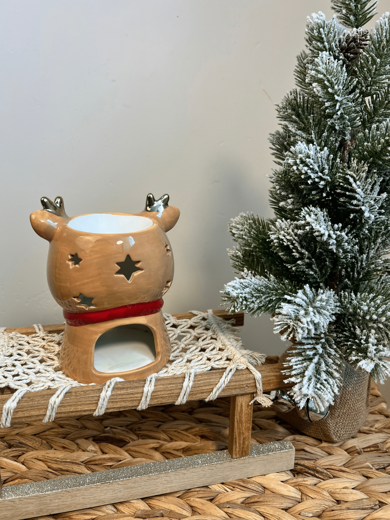 Brûleur à fondants parfumés de Noël – Pain d’épices ou Renne – Image 3