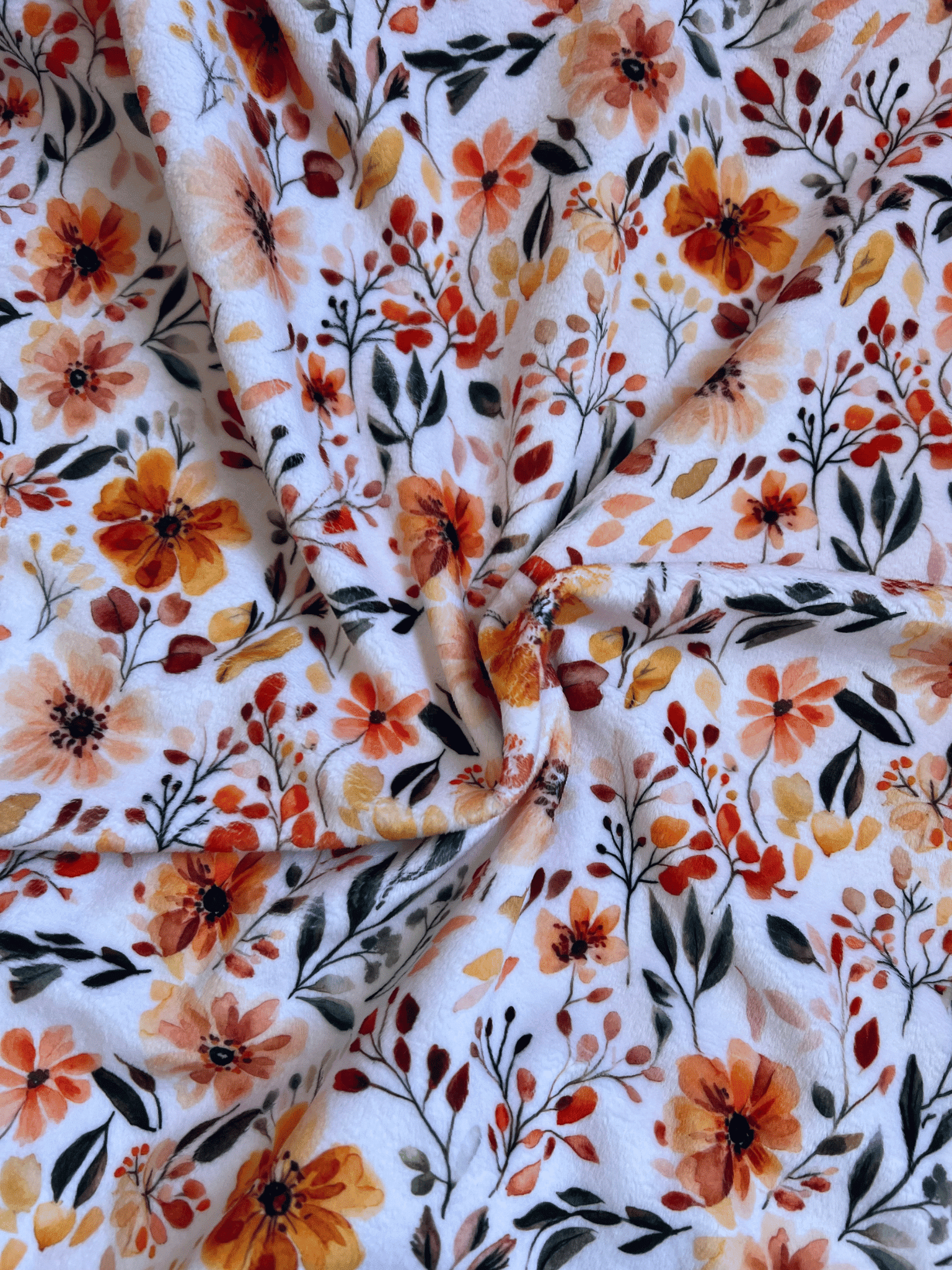 Plaid fleuri d'automne 2026 - en stock – Image 2